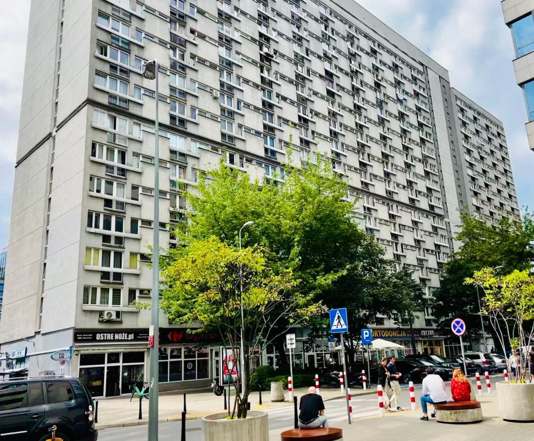 Sky Apartment Comfy Suite Pereca วอร์ซอ ภายนอก รูปภาพ